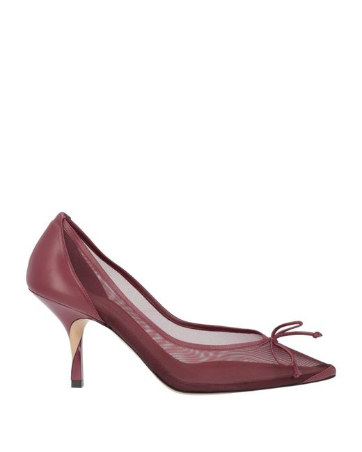 Jacquemus Pink Pumps Textile Fibers, Leather
