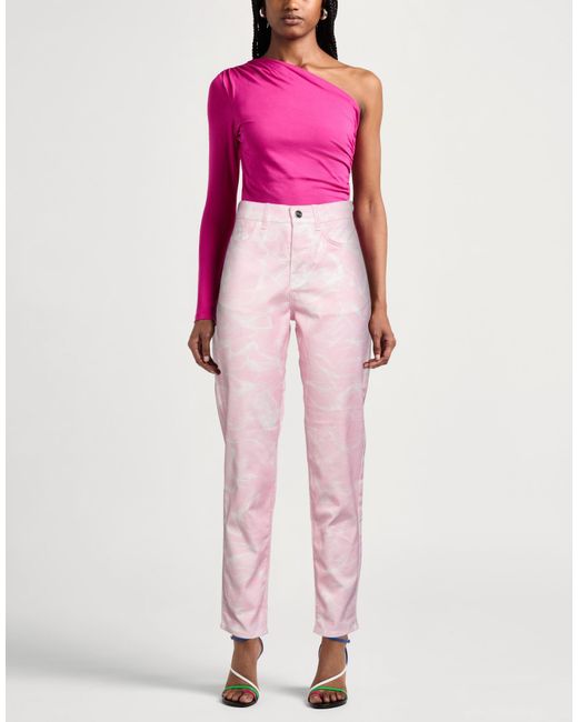 Ice Play Pink Pants Cotton, Elastane
