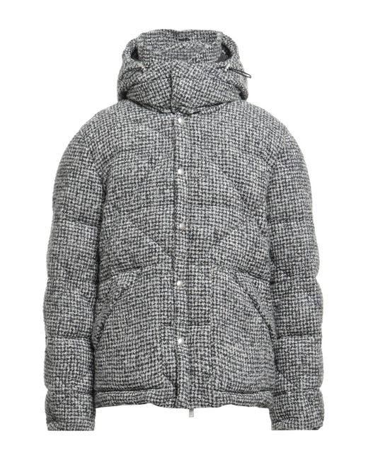 Lardini Gray Puffer Alpaca Wool, Polyamide for men