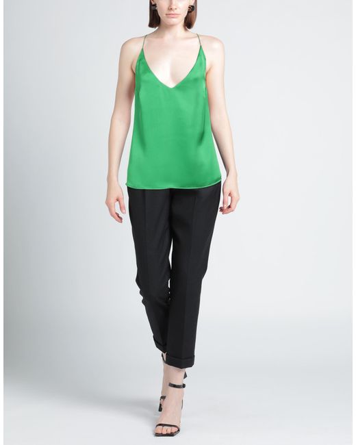 THE NINA STUDIO Green Top Polyester