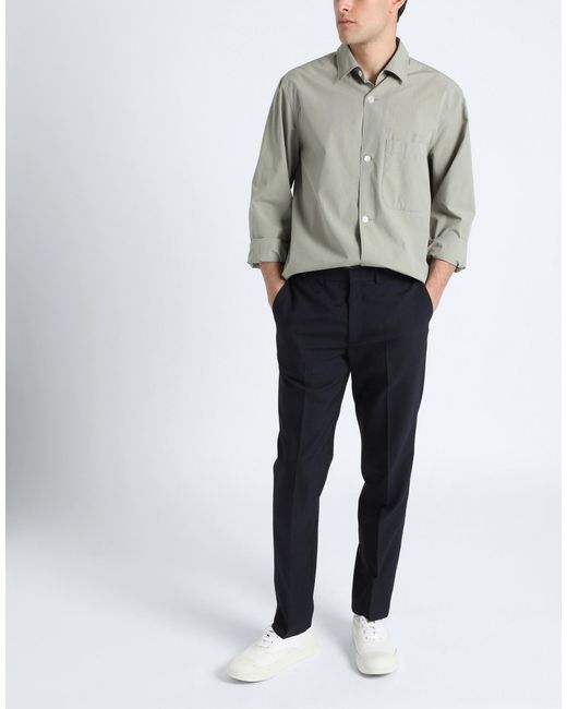ARKET Blue Pants Wool for men