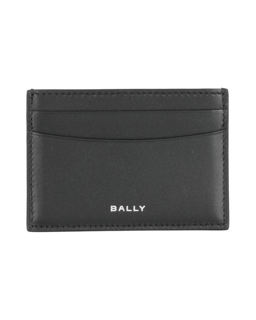 Tarjetero Bally de hombre de color Black