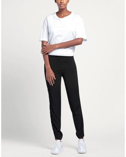 Weekend by Maxmara Black Pants Viscose, Elastane