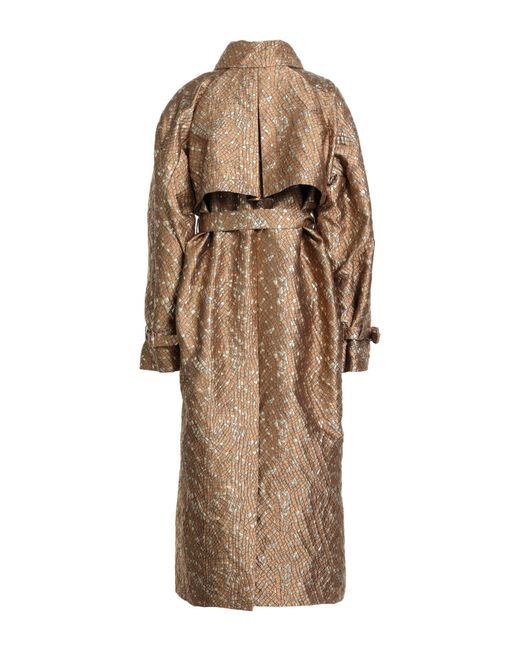 Max Mara Natural Overcoat & Trench Coat