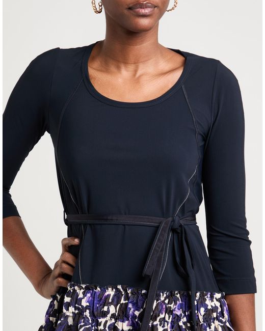 High Blue Midi Dress