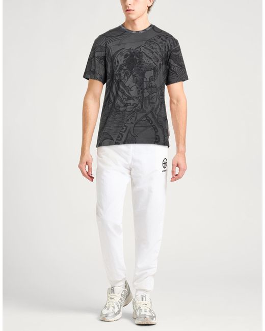 Just Cavalli Gray T-Shirt Cotton for men