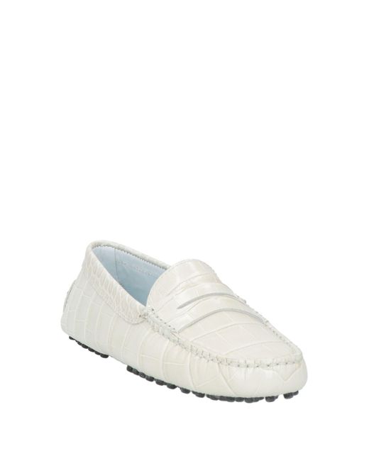 Tod's White Mokassin