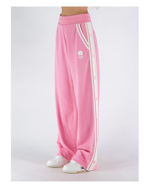 Pantalone di KENZO in Pink