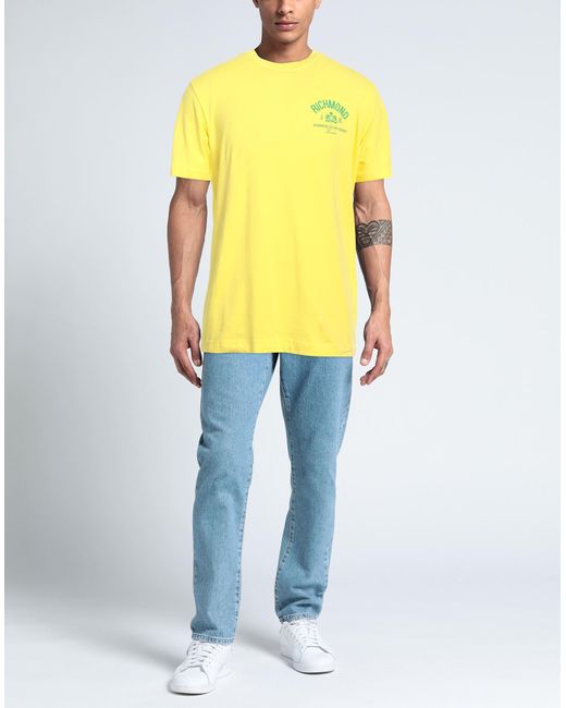 John Richmond Yellow T-shirt for men