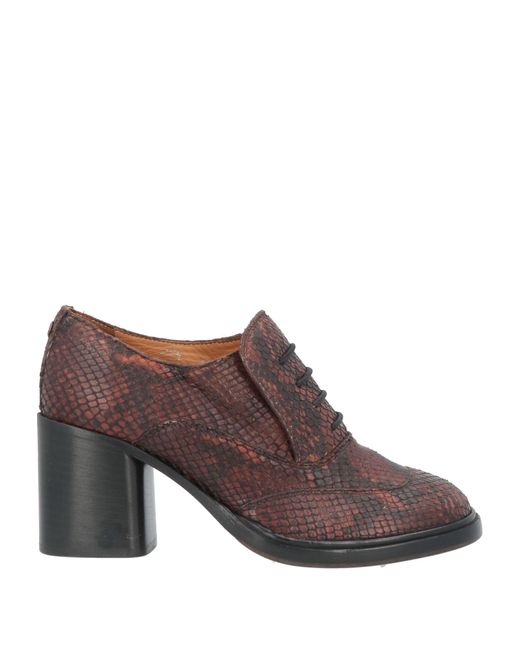 Buttero Brown Lace-up Shoes