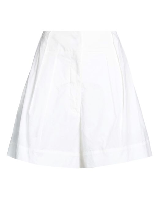 FEDERICA TOSI White Shorts & Bermuda Shorts