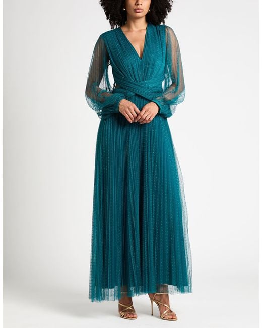 Twinset Blue Maxi Dresses
