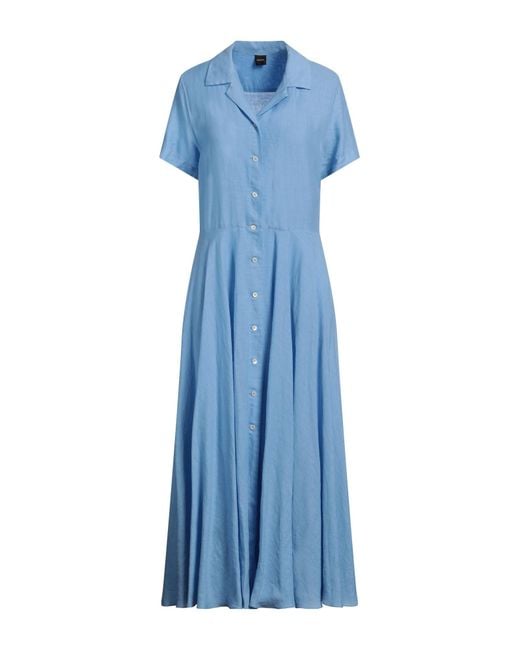 Aspesi Blue Maxi-Kleid