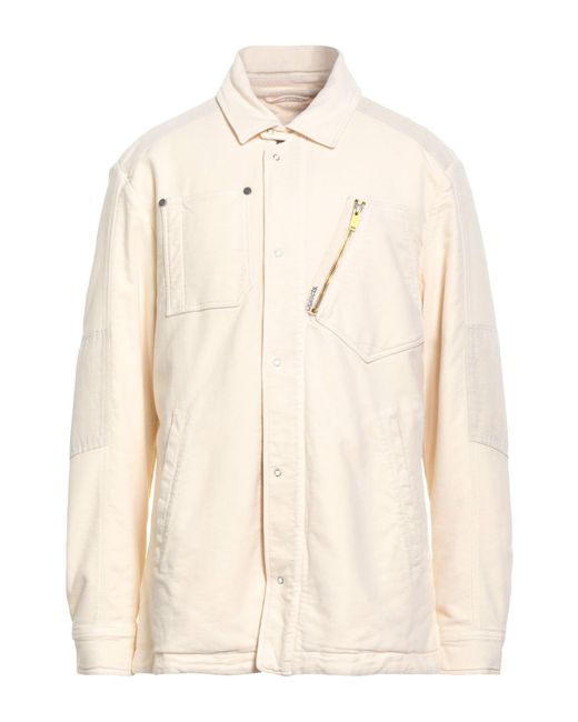 Objects IV Life Natural Ivory Jacket Organic Cotton, Elastane for men