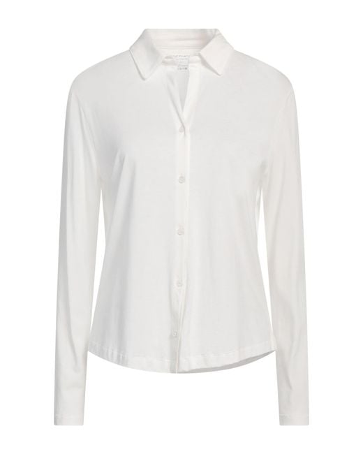 Majestic Filatures White Shirt Lyocell, Organic Cotton