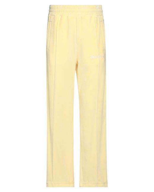Palm Angels Yellow Trouser for men