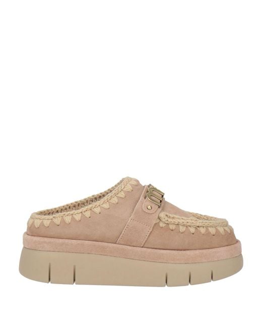 Mou Pink Mules & Clogs