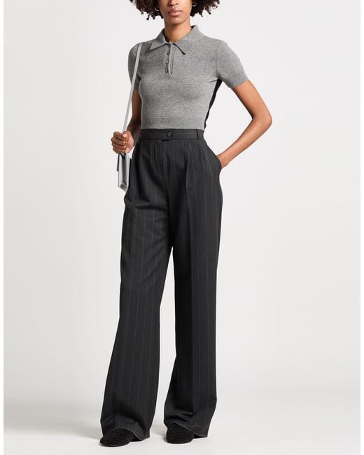 Loewe Gray Sweater Wool, Cashmere, Polyamide, Elastane