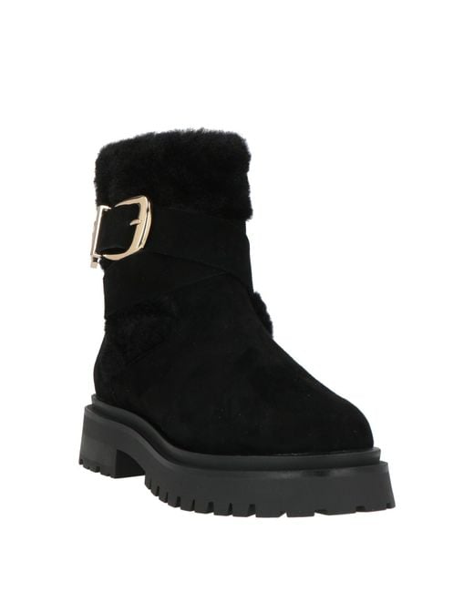 Steve Madden Black Ankle Boots