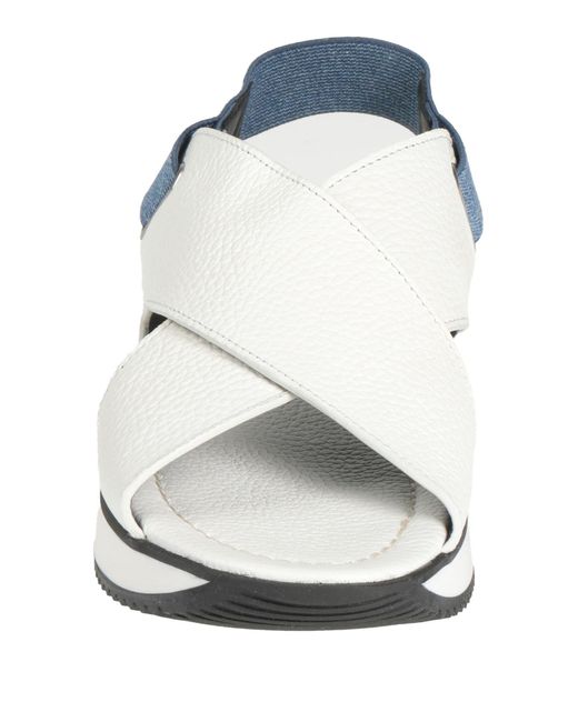 Pollini White Sandals