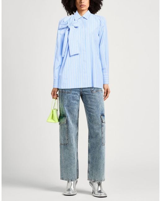 Chemise MSGM en coloris Blue