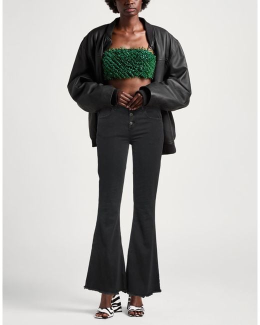 Liu Jo Black Jeans Cotton, Elastane