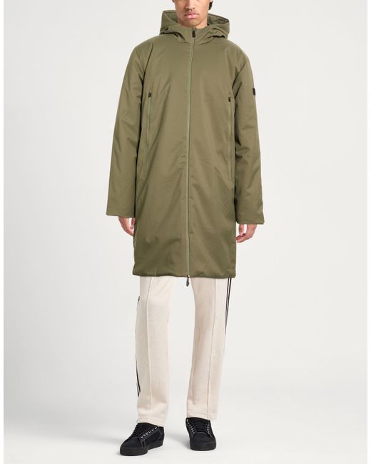 EA7 Green Coat for men