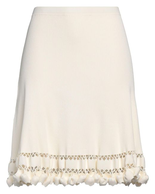 Ulla Johnson Natural Mini Skirt