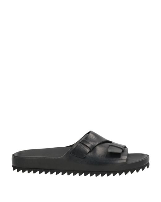 Officine Creative Black Sandals for men