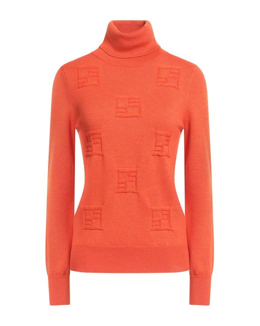 Beatrice B. Red Rollkragenpullover