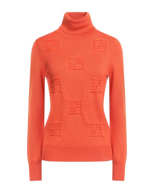 Beatrice B. Red Turtleneck