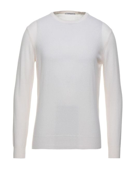 Kangra White Sweater for men