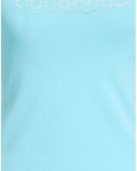 Lanvin Blue Tank Top
