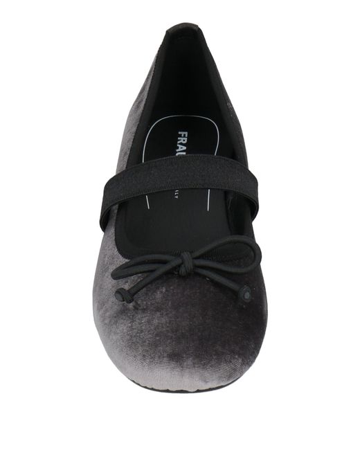 Frau Black Ballet Flats