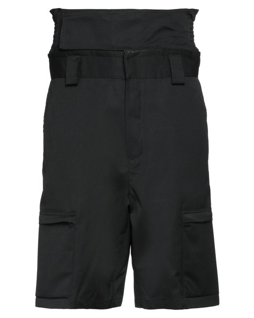 GR10K Black Cropped Pants for men