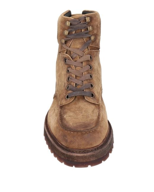 Corvari Brown Ankle Boots for men