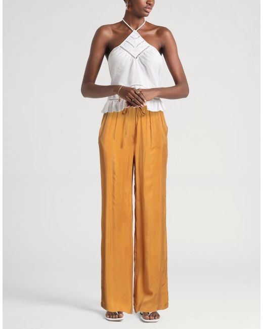 Beatrice B. Orange Trouser