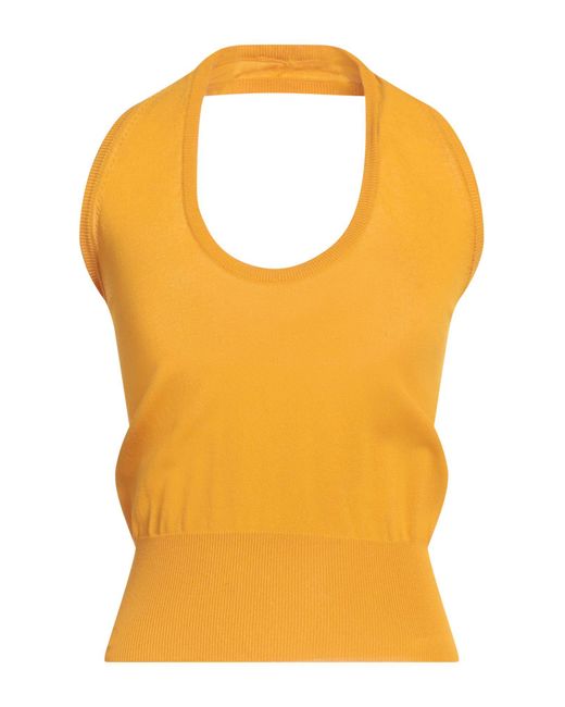 Top Jucca de color Orange
