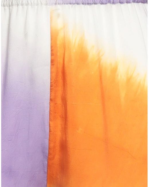DES_PHEMMES White Pants Viscose
