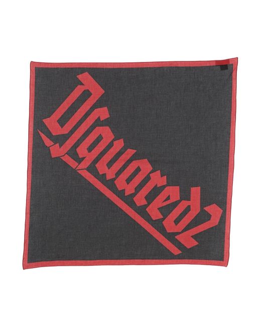 DSquared² Gray Scarf for men