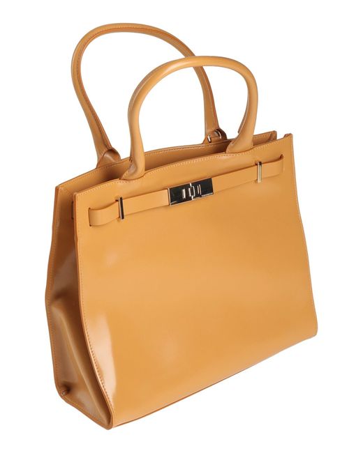 Borbonese Orange Handbags