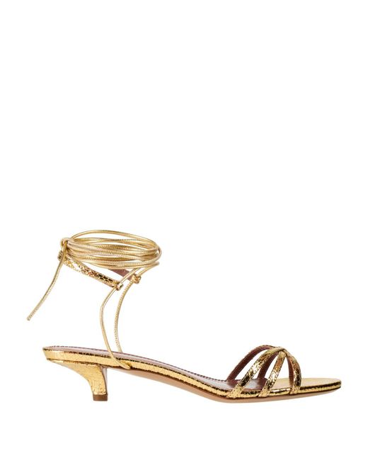Paris Texas Natural Sandals Leather