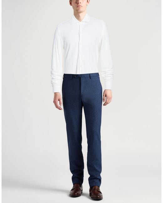 Drumohr White Shirt Cotton for men