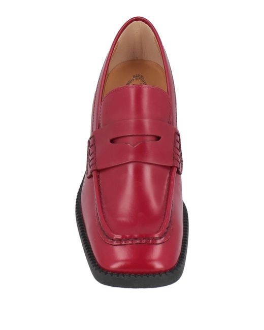 Tod's Red Loafer