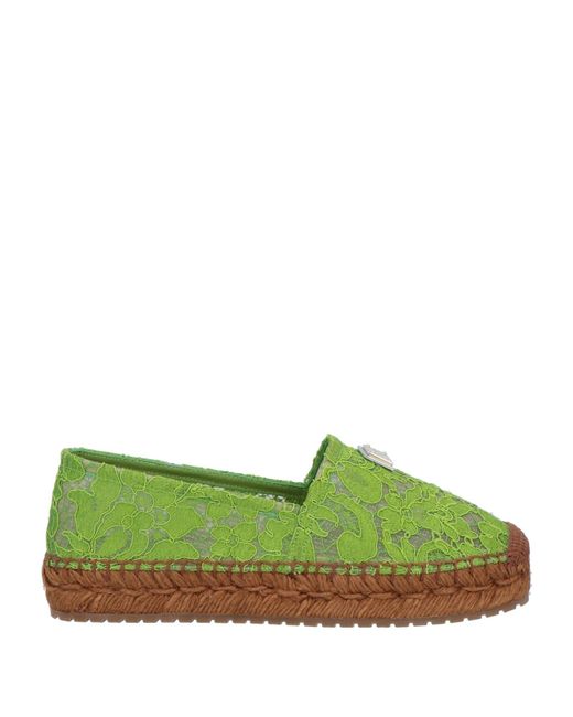 Dolce & Gabbana Green Espadrilles