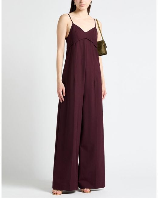 Alysi Purple Jumpsuit