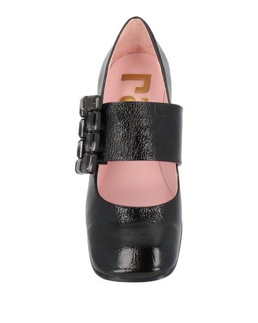 Ras Black Pumps Soft Leather