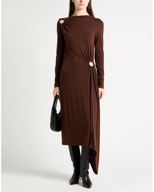 Jijil Brown Midi Dresses
