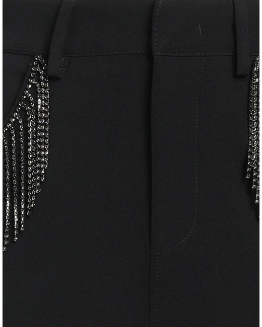 Liu Jo Black Better Midi Skirt Polyester, Elastane