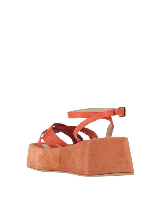 Janet & Janet Red Sandals